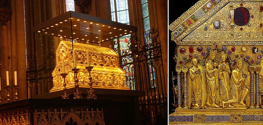 ASÍ ES LA SUPUESTA TUMBA DE LOS SUPUESTOS REYES MAGOS